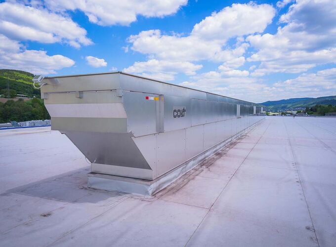 Aerox - Sistema de extracción de humo y ventilación para la industria