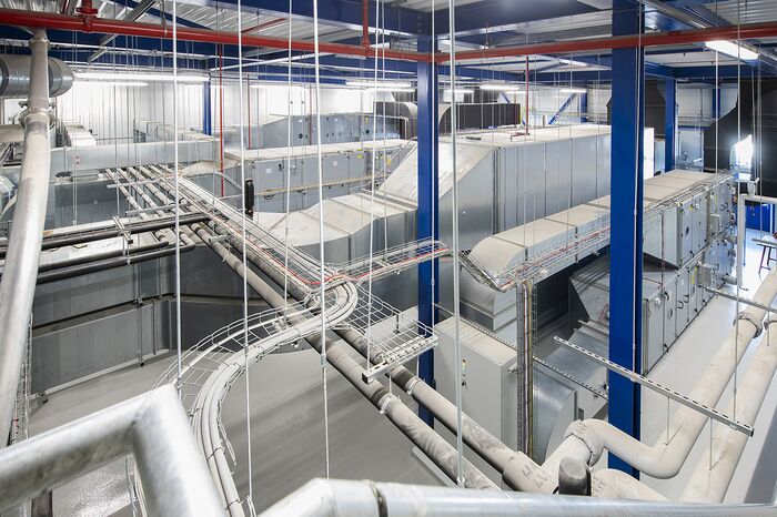 Colt acondiciona las nuevas instalaciones de Danone con un sistema de enfriamiento adiabático